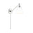 Visual Comfort Studio 1131 Wellfleet 1-Lt Single Arm Sconce, WH/NK