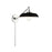 Visual Comfort Studio 1141 Wellfleet 1-Lt Single Arm Sconce, BK/NK