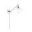 Visual Comfort Studio 1141 Wellfleet 1-Lt Single Arm Sconce, WH/NK