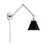 Visual Comfort Studio 1151 Wellfleet 1-Lt Double Arm Sconce, BK/NK