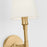 Visual Comfort Studio Perth 1Lt Wall Sconce, Brass/White Linen