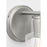 Visual Comfort Studio Sayward 1-Lt Small Sconce, Brushed Steel/Clear