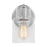 Visual Comfort Studio Sayward 1 Light Small Sconce, Chrome/Clear - DJV1001CH