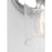 Visual Comfort Studio Sayward 3 Light Bath, Chrome/Clear