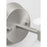 Visual Comfort Studio Belcarra 1-Lt Small Sconce, Steel/Etched White