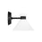 Visual Comfort Studio Belcarra 1-Lt SM Sconce, Black/Etched White