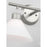 Visual Comfort Studio Belcarra 2-Lt Bath, Brushed Steel/Etched White