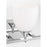 Visual Comfort Studio Toffino 3 Light Bath, Chrome/Milk