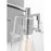 Visual Comfort Studio Crofton 1 Light Small Sconce, Chrome/Clear