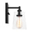 Visual Comfort Studio Crofton 1 Light Small Sconce, Midnight/Clear