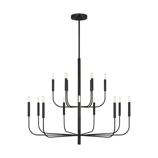 Visual Comfort Studio Brianna 15 Light Two-Tier Chandelier, PN