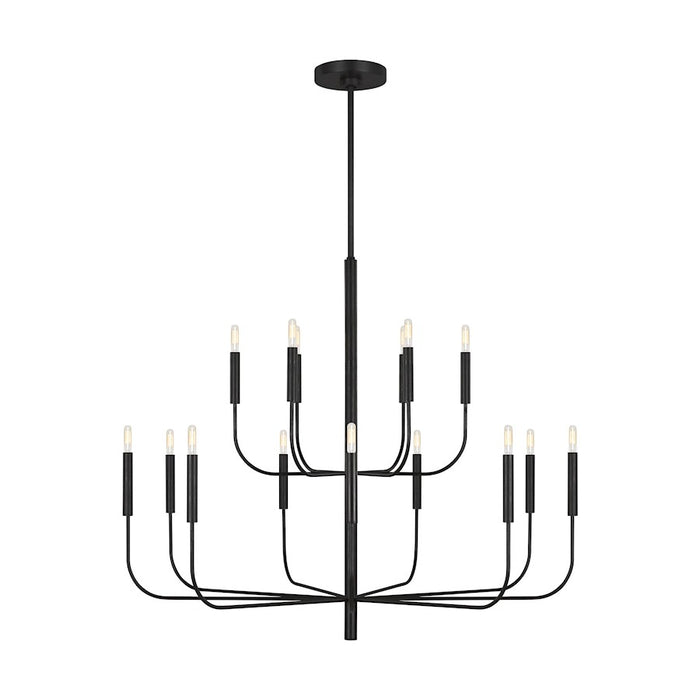 Visual Comfort Studio Brianna 15 Light Two-Tier Chandelier, PN