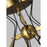 Visual Comfort Studio Piro 4 Light Flush Mount, BurnishBrass