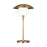 Visual Comfort Studio Rossie 1 Light Table Lamp, BB/Milk White