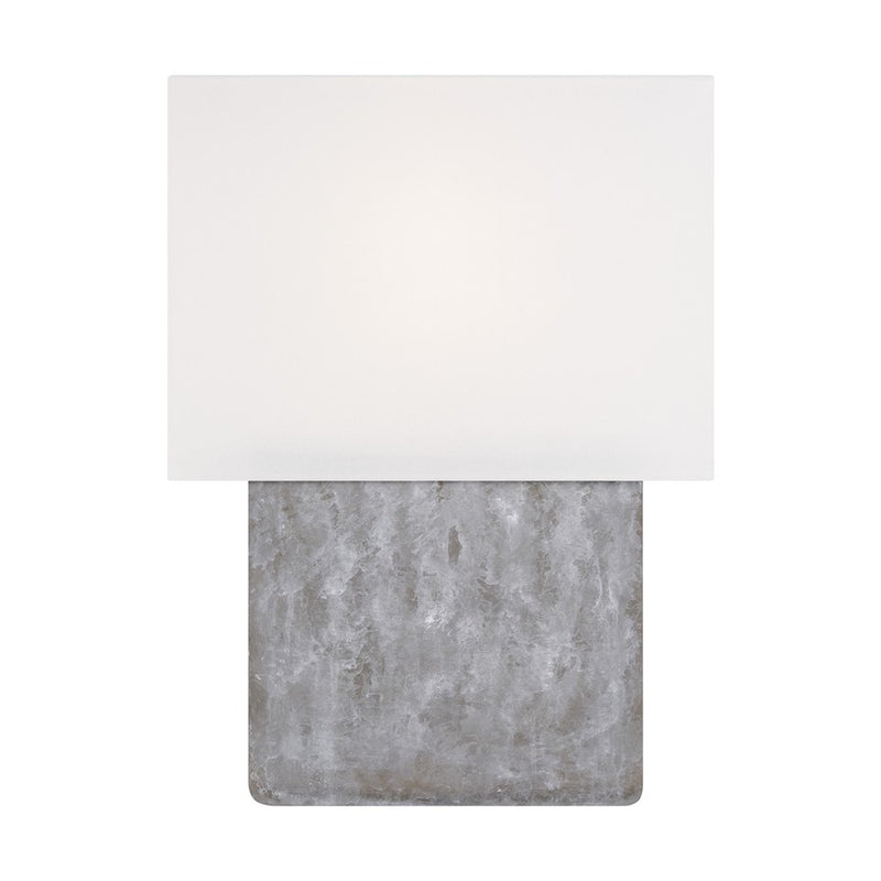 Visual Comfort Studio Brody 1 Light Table Lamp, Grey/WH