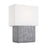 Visual Comfort Studio Brody 1 Light Table Lamp, Grey/WH