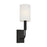Visual Comfort Studio Brianna 1 Light Wall Sconce, AgIron/White