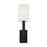 Visual Comfort Studio Brianna 1 Light Wall Sconce, AgIron/White