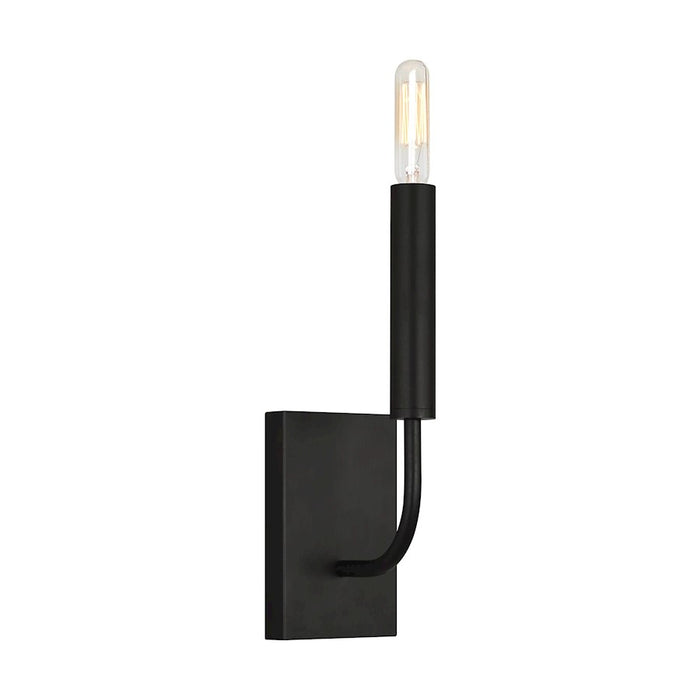 Visual Comfort Studio Brianna 1 Light Wall Sconce, AgIron/White
