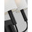 Visual Comfort Studio Brianna 2 Light Wall Bath, AgIron/White