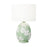 Visual Comfort Studio Lila 1 Light Table Lamp, Semi Green/White - HT1001WLSMG1