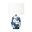 Visual Comfort Studio Lila 1-Lt Table Lamp, Semi Navy Blue/White - HT1001WLSMNB1