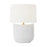 Visual Comfort Studio Cenotes 1-Lt Table Lamp, White Ceramic/White - HT1031MWC1