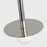 Visual Comfort Studio Nodes 3Lt Chandelier, Polished Nickel/Milk