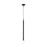 Visual Comfort Studio Nodes 1-Lt Tall Pendant, Midnight/Milk White