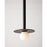 Visual Comfort Studio Nodes 1-Lt Tall Pendant, Midnight/Milk White