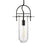 Visual Comfort Studio Nuance 1 Light Medium Pendant, Aged Iron/Clear