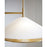 Visual Comfort Studio Gesture 2-Lt Pendant, Burnished/Milk