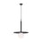 Visual Comfort Studio Nodes 1-Lt Large Pendant, Midnight/Milk White