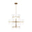 Visual Comfort Studio Londyn 24-Lt Large Chandelier, Brass/Milk - KSC10124BBSMG