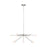 Visual Comfort Studio Monroe 12-Lt Down Chandelier, Pol Nickel - KSC10612PNGW