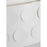 Visual Comfort Studio Dottie 4 Light Large Flush, White/Etched