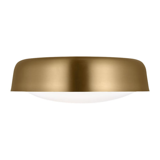 Visual Comfort Studio Draper 2Lt Ceiling Fixture, Brass/Milk - KSF1102BBS