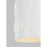 Visual Comfort Studio Dottie 1 Light Small Pendant, Matte White