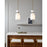 Visual Comfort Studio Londyn 1-Lt Tall Pendant, Brass/Milk White