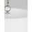 Visual Comfort Studio Sawyer 3-Lt Pendant, Pol Nickel/White/Clear