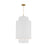 Visual Comfort Studio Sawyer 1Lt Pendant, Burnished Brass/Etched - KSP1171BBS