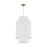 Visual Comfort Studio Sawyer 1Lt Pendant, Burnished Brass/Etched