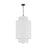 Visual Comfort Studio Sawyer 1Lt Pendant, Midnight Black/Etched - KSP1171MBK