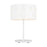 Visual Comfort Studio Dottie 2 Light Desk Lamp, Matte White