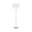 Visual Comfort Studio Dottie 1-Lt Floor Lamp, PN/White Linen - KST1011PN1