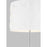 Visual Comfort Studio Dottie 1-Lt Floor Lamp, PN/White Linen