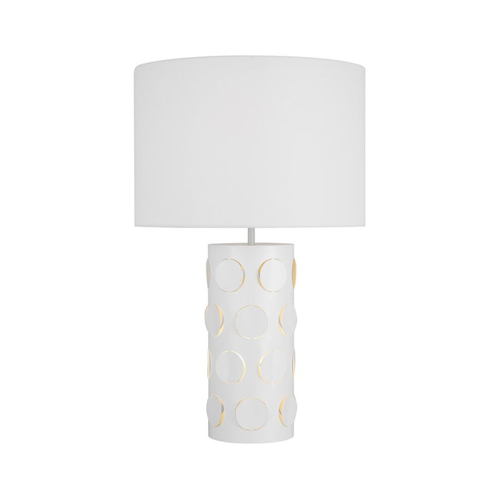 Visual Comfort Studio Dottie 2 Light Table Lamp, Matte White - KST1022MWT1