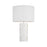 Visual Comfort Studio Dottie 2 Light Table Lamp, Matte White