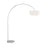 Visual Comfort Studio Sawyer 1-Lt Floor Lamp, PN/White Linen - KST1031PN1