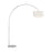 Visual Comfort Studio Sawyer 1-Lt Floor Lamp, PN/White Linen